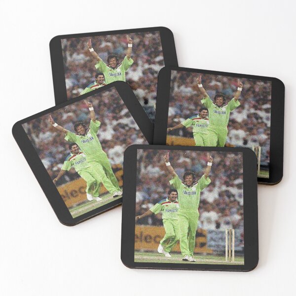 Item preview, Pakistan Cricket World Cup Imran Khan Captain Pakistani     designed and sold by smiletrims.