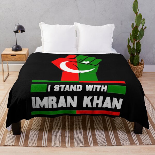Item preview, I stand with Imran khan designed and sold by smiletrims.