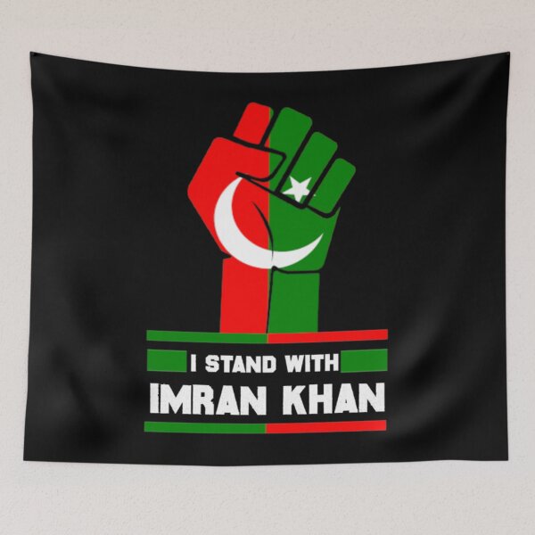 Item preview, I stand with Imran khan designed and sold by smiletrims.