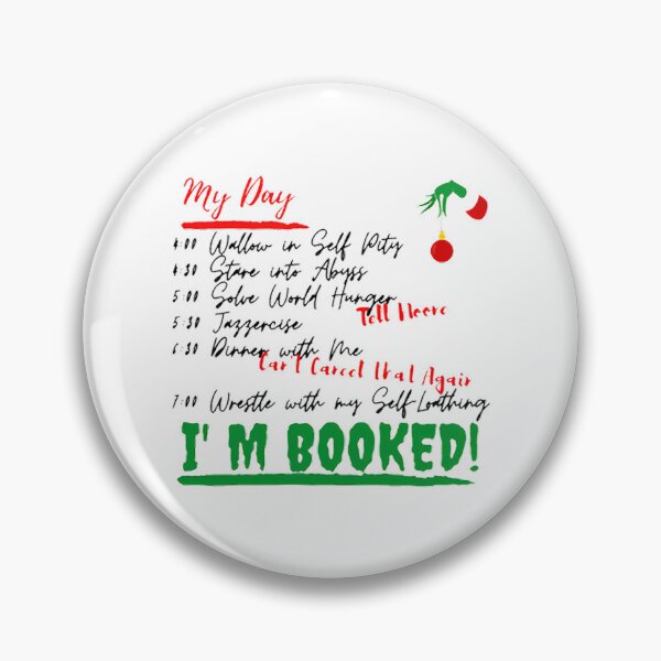 Item preview, Christmas Schedule Booked designed and sold by Ruiztyler.