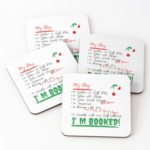 Item preview, Christmas Schedule Booked designed and sold by Ruiztyler.