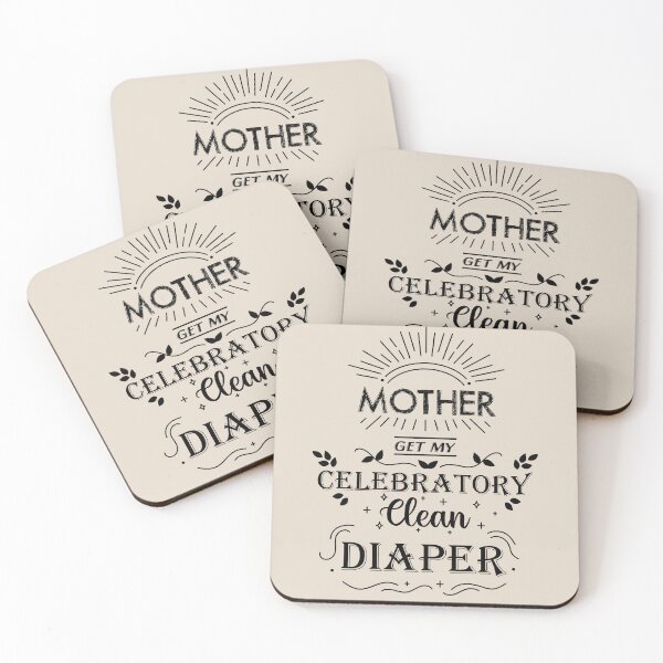Item preview, Mother! Get my celebratory clean diaper! designed and sold by LoveliesMerch.