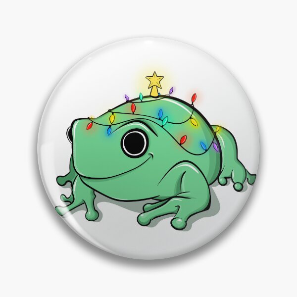 Item preview, Christmas Frog Edward designed and sold by Rae Smitty.