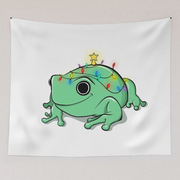 Item preview, Christmas Frog Edward designed and sold by Rae Smitty.