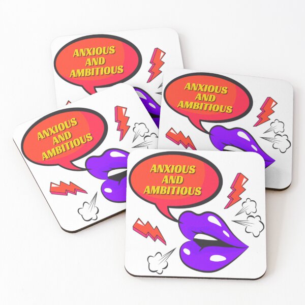 Item preview, Anxious and ambitious- Violet designed and sold by studioarchive.