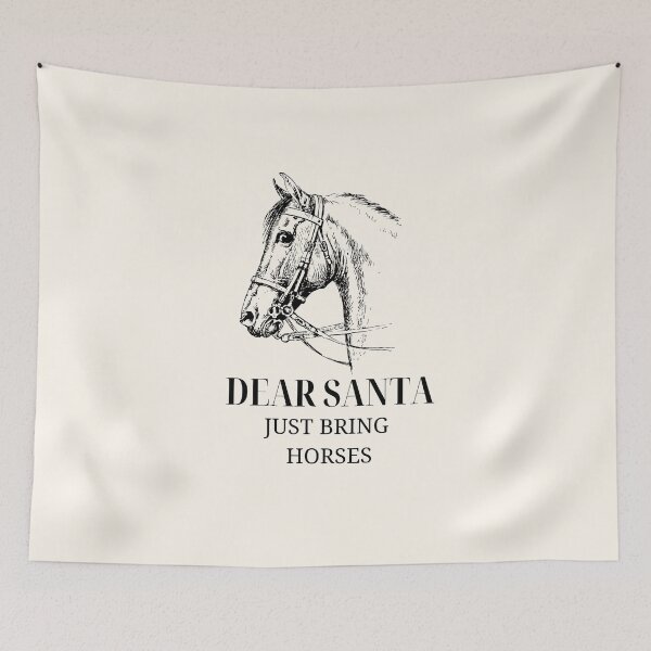 Item preview, Dear Santa Just Bring Horses designed and sold by ffstyles.
