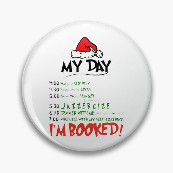 Item preview, Funny Christmas Xmas My Day I'm Booked (2) designed and sold by Ruiztyler.