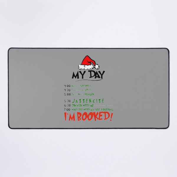 Item preview, Funny Christmas Xmas My Day I'm Booked (2) designed and sold by Ruiztyler.