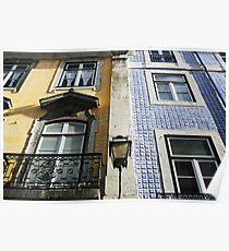 Double facade in Lisbon Poster