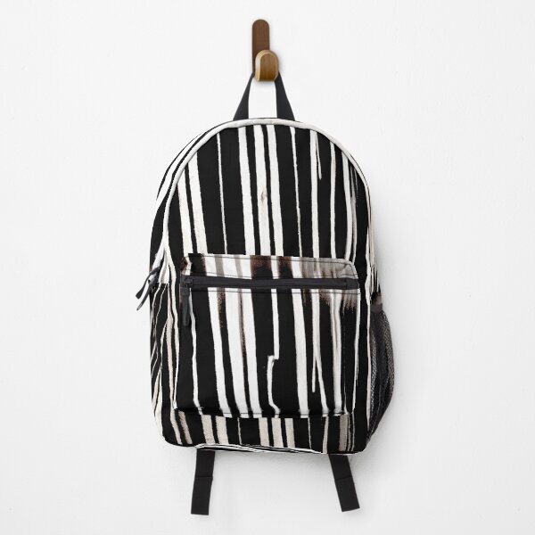 Item preview, Black and White Explosion - Stripes - High Contrast Expressionism designed and sold by Inomaly Art.
