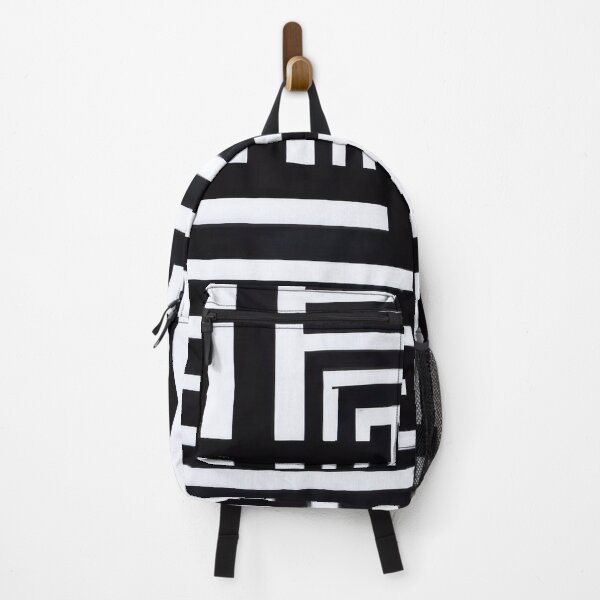 Item preview, Black and White Abstract Art - Stripes - High Contrast Expressionism designed and sold by Inomaly Art.