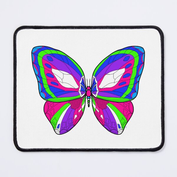 Item preview, 80s Retro Electric Blue Butterfly  designed and sold by Pbdazzler23.