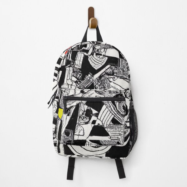 Item preview, Black and White Abstract City Art - Stripes - High Contrast Expressionism designed and sold by Inomaly Art.