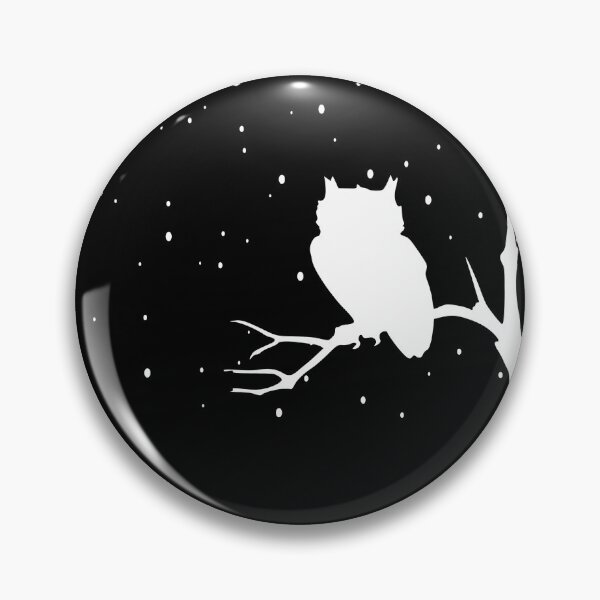 Item preview, Winter Nights Snowy Owl designed and sold by IHRArt.