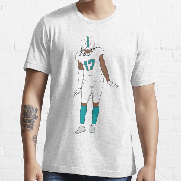 17 Jaylen Waddle Retro Art NFL Football Wide Receiver Unisex T