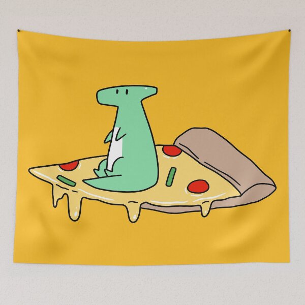 Item preview, Hadrosaurus Pizza Slice designed and sold by SaradaBoru.