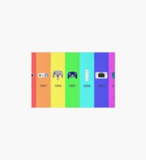 Nintendo Controller Evolution Art Board
