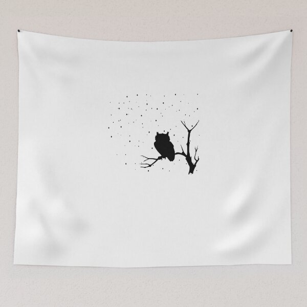 Item preview, Winter Nights Snowy Owl designed and sold by IHRArt.