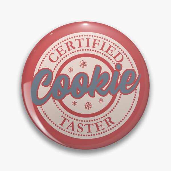 Item preview, Certified Cookie Taster | Christmas Cookie Taster Badge | Christmas Gift Ideas designed and sold by DrawingBoard.