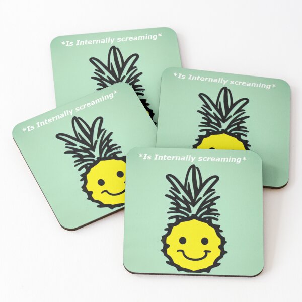 Item preview, This Pineapple is Not Okay. designed and sold by MissLaKill.