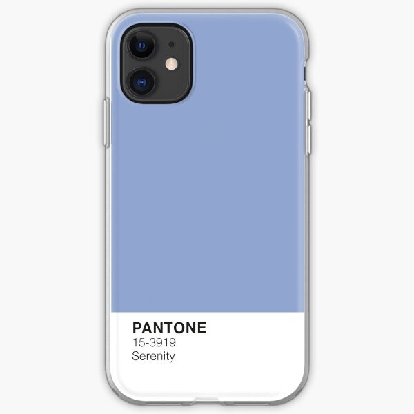 Serenity Pantone Funda blanda para iPhone