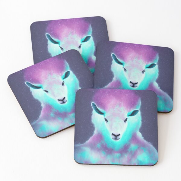Item preview, product render poster vivid colors divine proportion Sheep, ice and snow, glowing fog intricate, elegant, highly detailed, digital painting, concept art, smooth, sharp focus, illustration designed and sold by DrawItOnce.