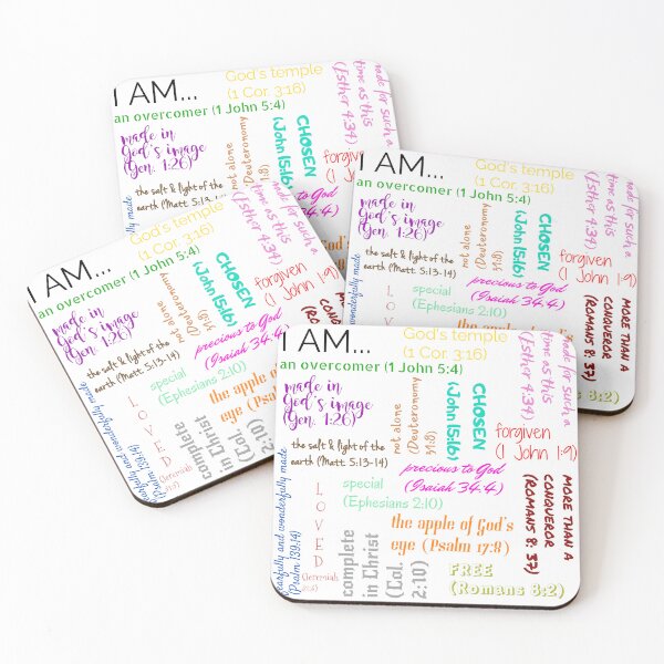 Item preview, I AM Bible Affirmations designed and sold by BL4HG.