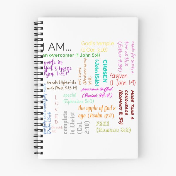 Artikelvorschau, ICH BIN biblische Affirmationen entworfen und verkauft von BL4HG.