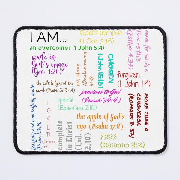 Item preview, I AM Bible Affirmations designed and sold by BL4HG.