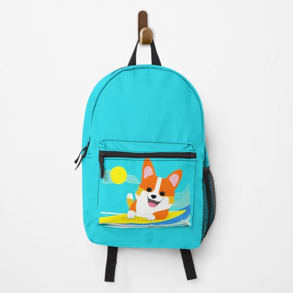 Item preview, Surfing Corgi Dog designed and sold by nicecorgi.