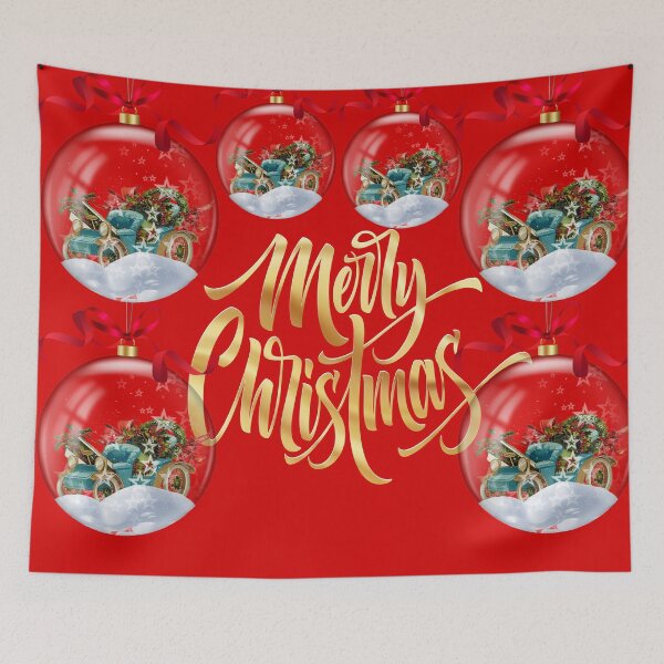 Item preview, Merry Christmas with Bulbs designed and sold by Mark Cannon.