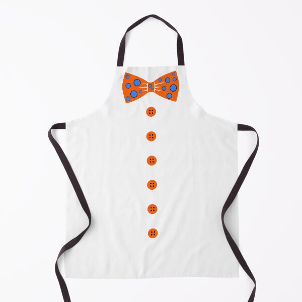 Item preview, Orange W/Blue Polka Dots Bow Tie designed and sold by Square Root of Squid.