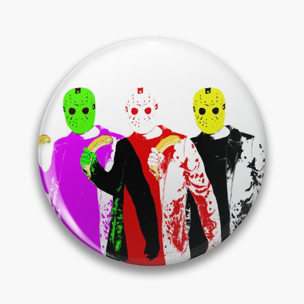 Item preview, Psychedelic Jason LSD Funky Mash | Acid Bath Jason Voorhees Mirror Surreal Popart by Tyler Tilley (tiger picasso) designed and sold by Tyler Tilley.