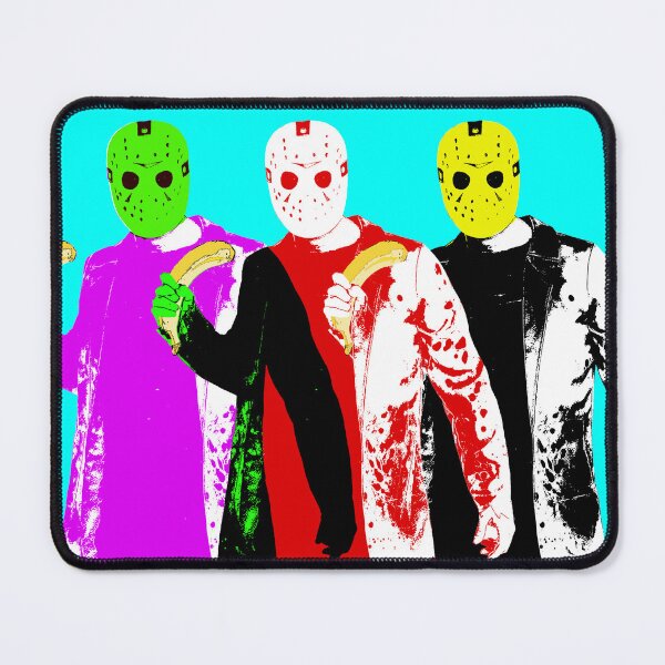Item preview, Psychedelic Jason LSD Funky Mash | Acid Bath Jason Voorhees Mirror Surreal Popart by Tyler Tilley (tiger picasso) designed and sold by Tyler Tilley.