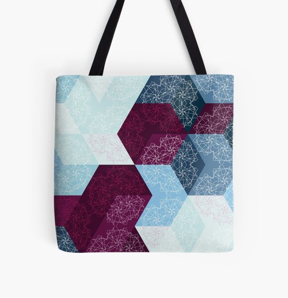 Caleidoscubes All Over Print Tote Bag