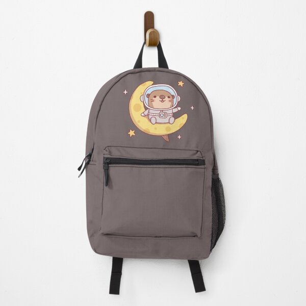 Item preview, Cute Otter Astronaut Sitting On The Moon designed and sold by rustydoodle.