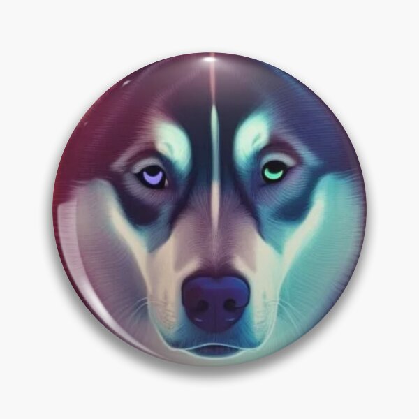 Item preview, Neon Lights Husky  designed and sold by Crewl Designs.