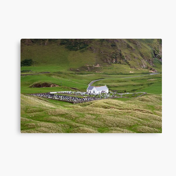 Lagg church view Canvas Print
