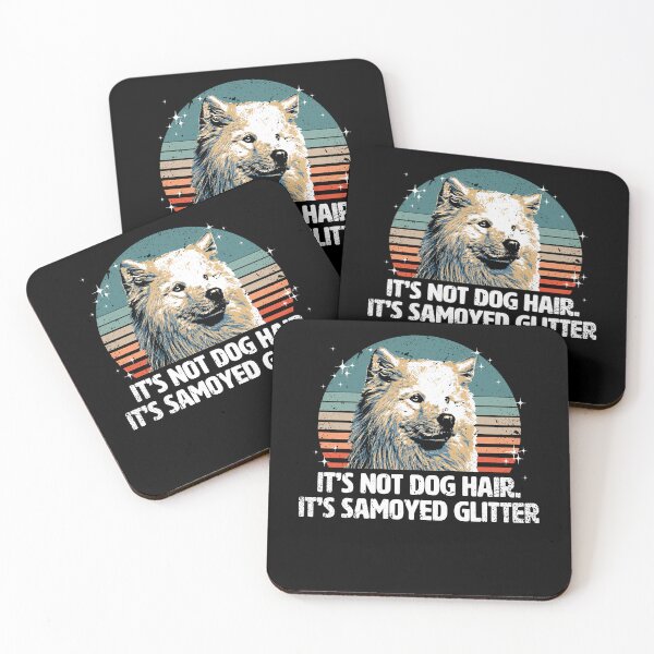 Item preview, Funny & Cute Samoyed Dog Glitter designed and sold by BrainlabStudios.