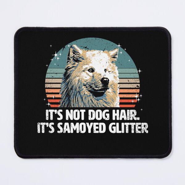Item preview, Funny & Cute Samoyed Dog Glitter designed and sold by BrainlabStudios.