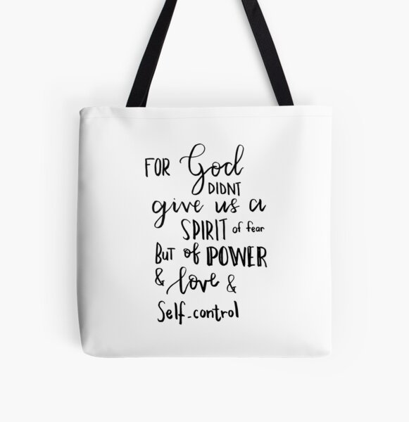 Power, Love & Self-discipline {Tote Bag} Power, Love & Self-discipline {Tote Bag}