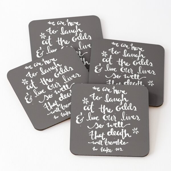 Item preview, Death Will Tremble  designed and sold by Sydie Studio.