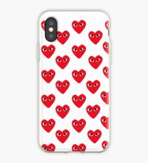 comme des garçons heart iPhone Case