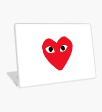 comme des garçons heart Laptop Skin