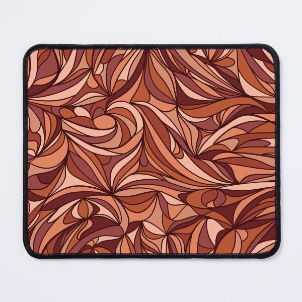 Item preview, Swirly Swooshes Brown designed and sold by JulieSR.
