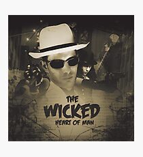 The Wicked Heart of Man Photographic Print