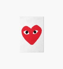 comme des garçons heart Art Board