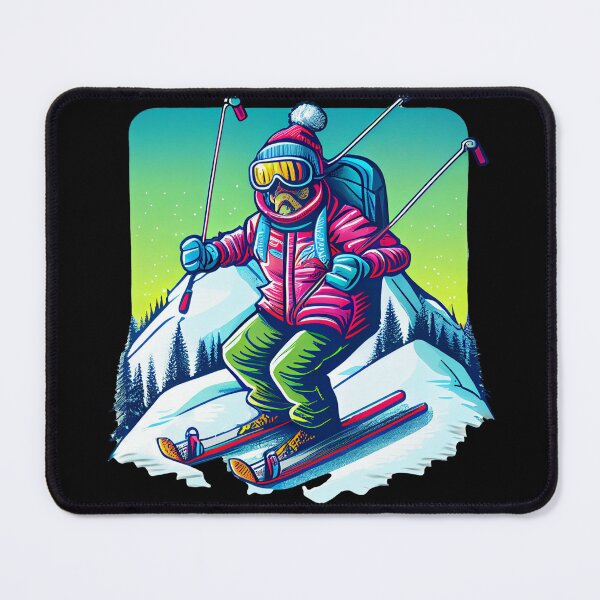 Item preview, Skiing in the night. Ski lover. funny skiing designed and sold by Watzek.