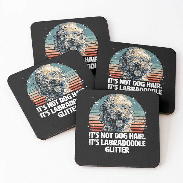 Item preview, It's not Dog Hair, it's Labradoodle Glitter designed and sold by BrainlabStudios.