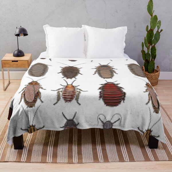 Item preview, 8bit pixel cockroach pattern designed and sold by Artbychb.